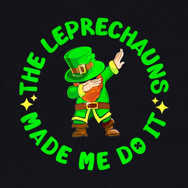 The Made Me Do It St Patricks Day Kids Boy by BeliefPrint Studio